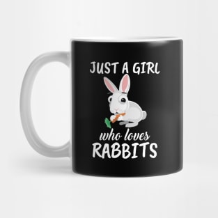 Just A Girl Who Loves Rabbits Mug